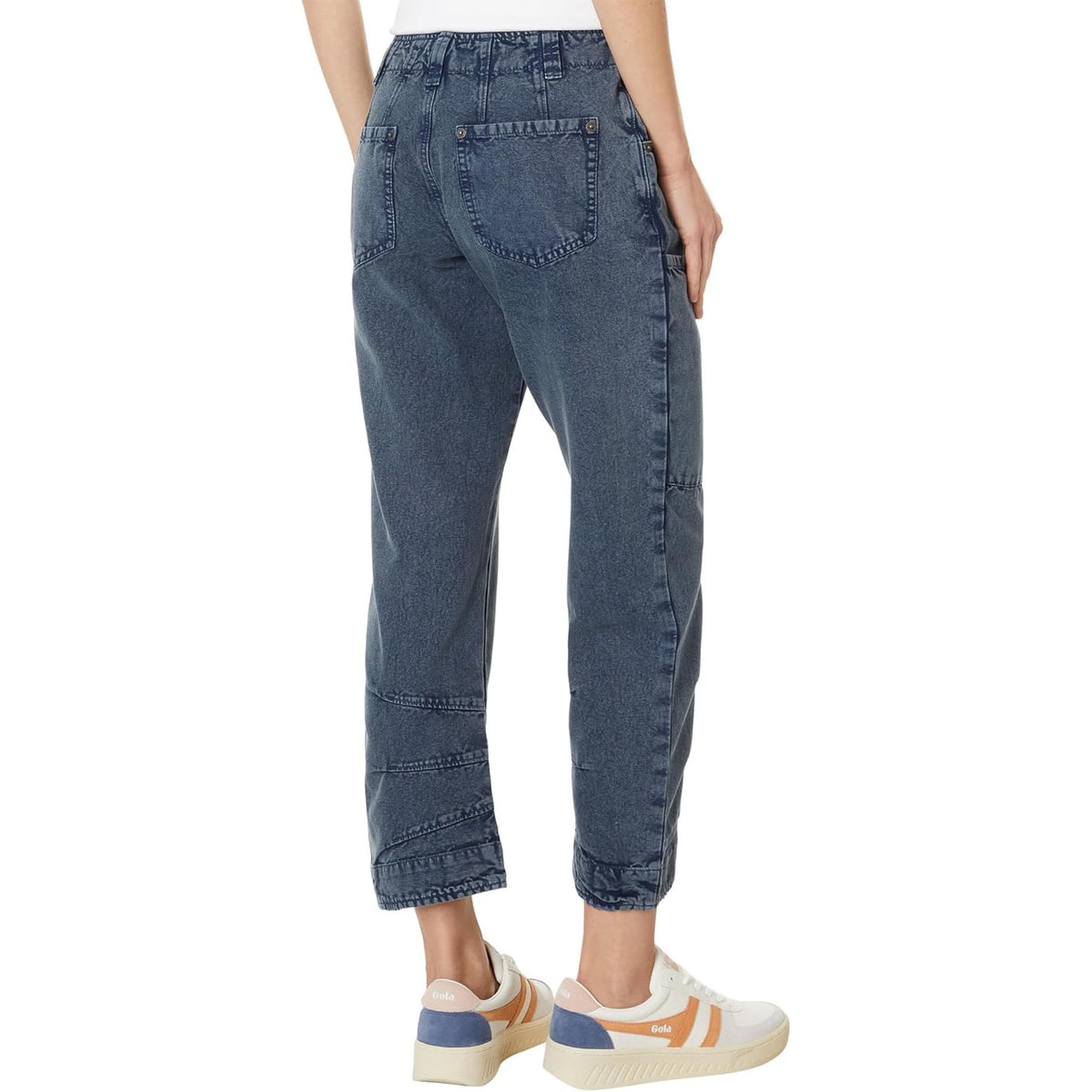 Free People Women's Supersonic Slim Jeans in Big Dipper Blue