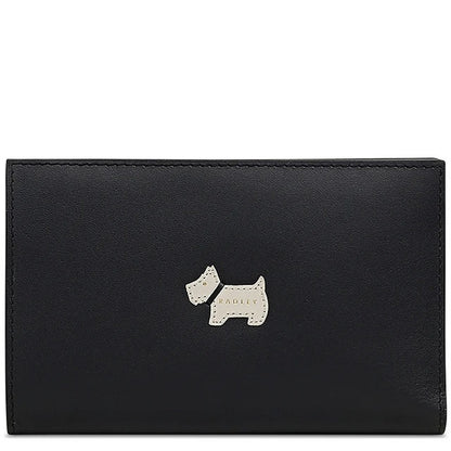 Radley London Small Heritage Bifold Wallet with Zip In Black