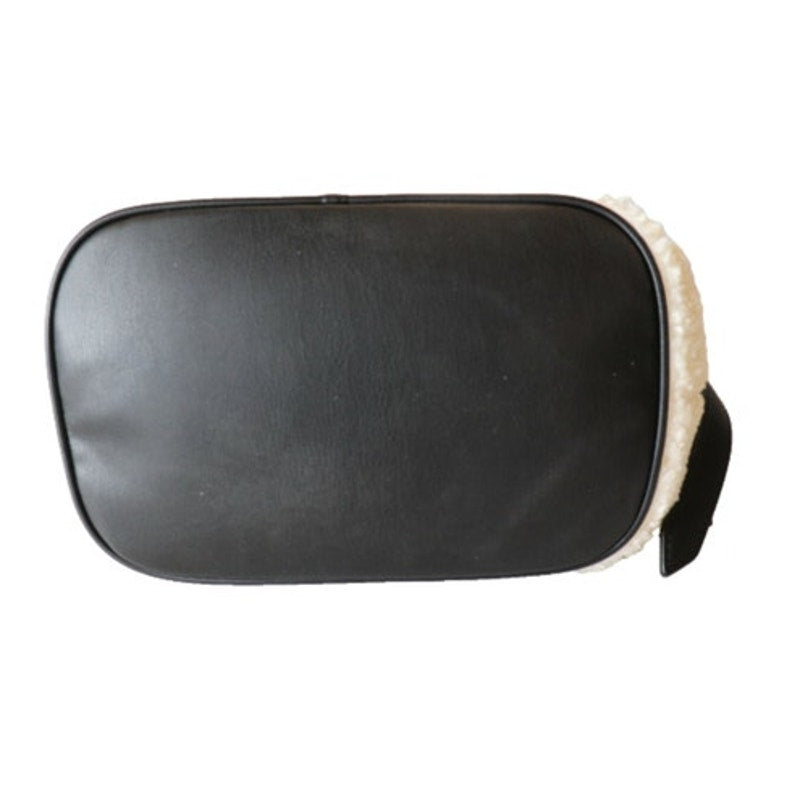 DKNY Ivory & Black Sherpa “Tilly” Drawstring Crossbody Bag, NWT!