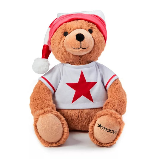 Macy's Santaland Plush Teddy Bear