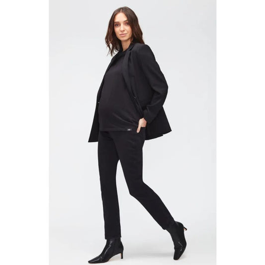 7 FOR ALL MANKIND STRAIGHT MATERNITY SLIM ILLUSION LUXE GRAVITY