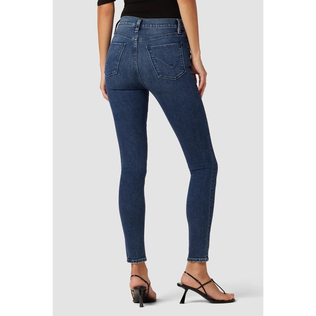 Hudson Barbara High-Rise Super Skinny Ankle Jean, Size 29