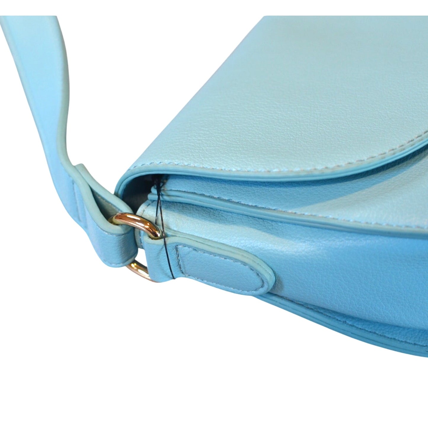 On 34th Women's "Holmme" Saddle Crossbody Bag in Sea Spray Blue