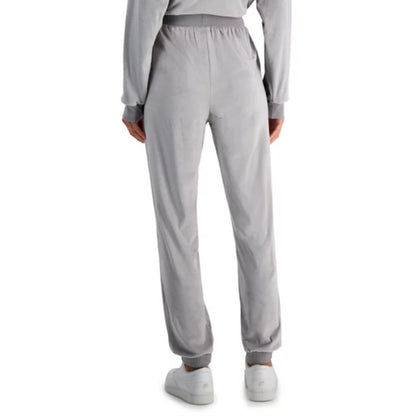 Grayson Threads, The Label Juniors High-Rise Velour Joggers Gray