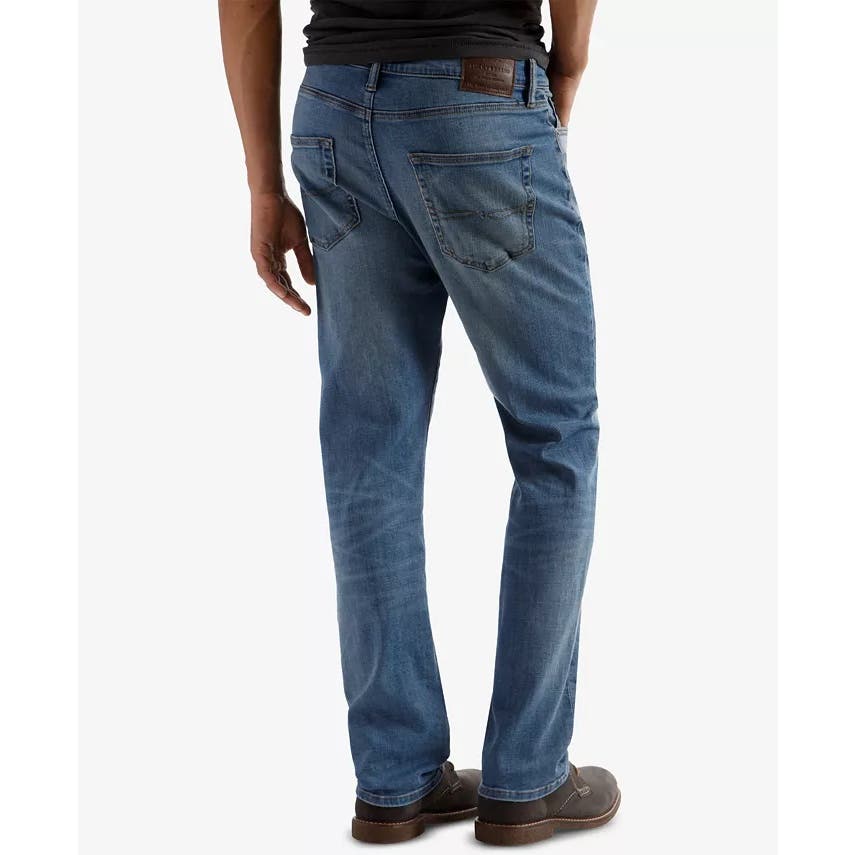 LUCKY BRAND Men's 410 Athletic-Fit Straight Leg Jeans In Fenwick Blue