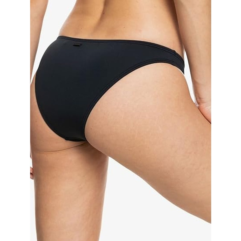 Roxy Juniors Beach Classics High-Leg Anthracite Black Bikini Bottoms