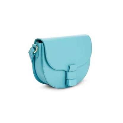 On 34th Women's "Holmme" Saddle Crossbody Bag in Sea Spray Blue