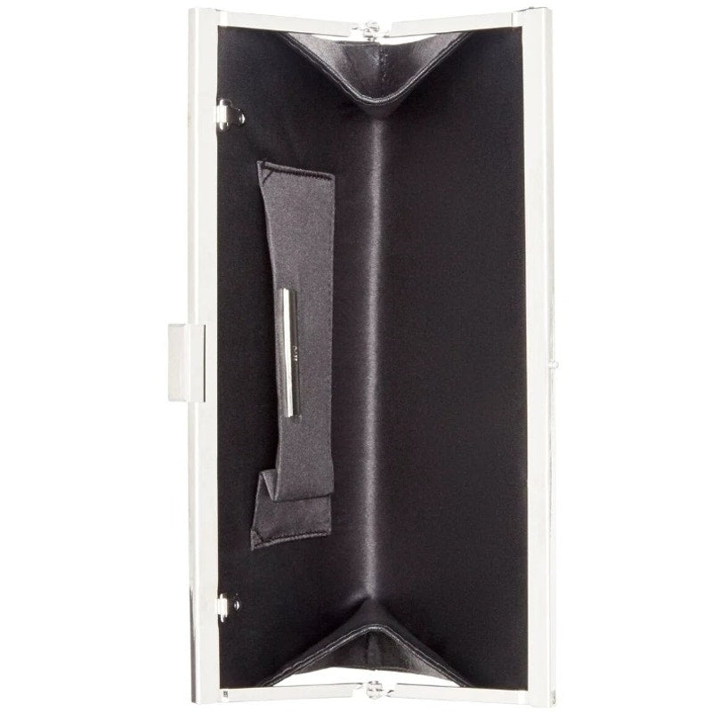INC International Concepts Womens Lexy Minaudiere Clutch One Size