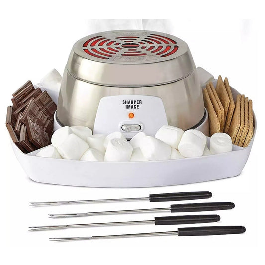 SHARPER IMAGE Electric S'mores Maker 8-Piece Kit