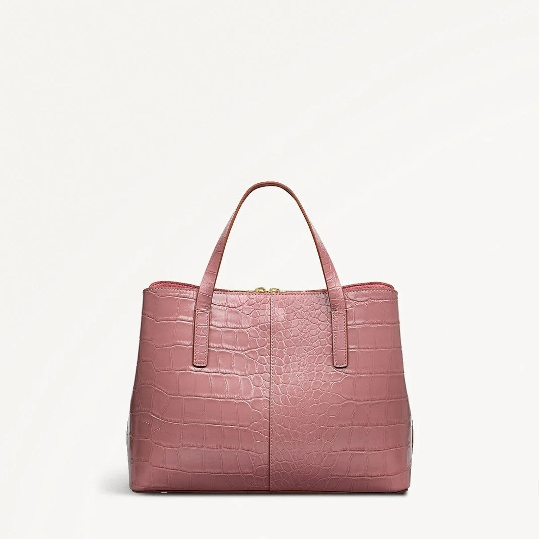 Radley London Dukes Place Medium Ziptop Grab Bag In Pastel Pink