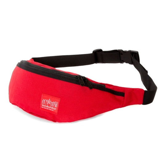 Manhattan Portage Unisex "Brooklyn Bridge" Red Fanny Pack Crossbody Bag