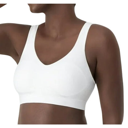 Bali Women's Cool Comfort Fabric White T-Shirt Bra