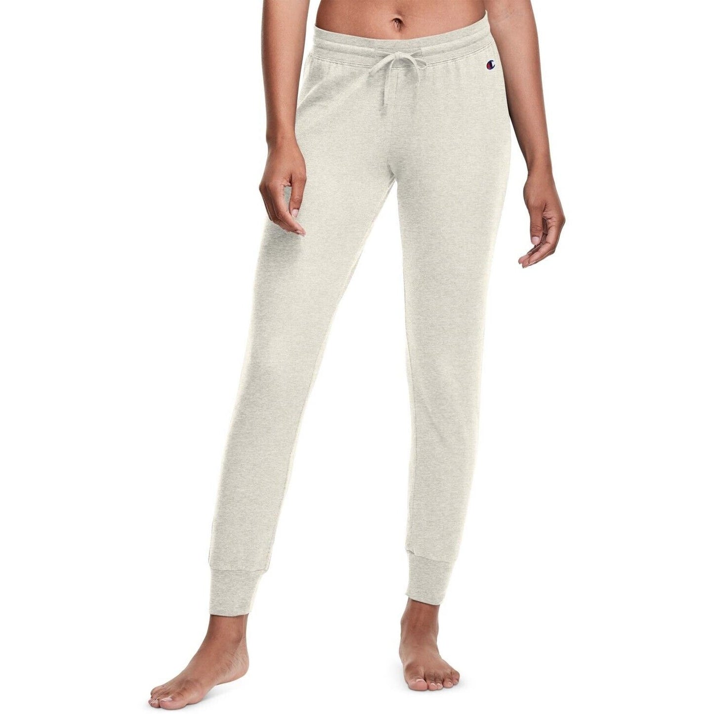 CHAMPION Sleep Women's Creamy Gray Lounge Jogger Leggings, Size XL