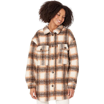 Sanctuary Plaid Town Jacket Westside Plaid