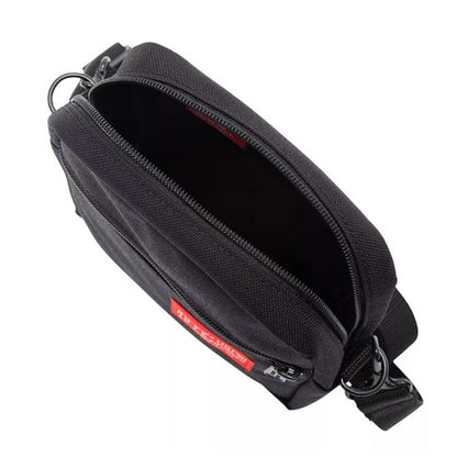 Manhattan Portage Signature "Emblem City Lights" Crossbody Bag in Gray