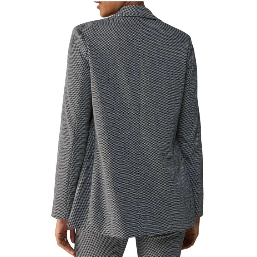 Sanctuary Women's "Keaton" Blazer in Geo Check Black