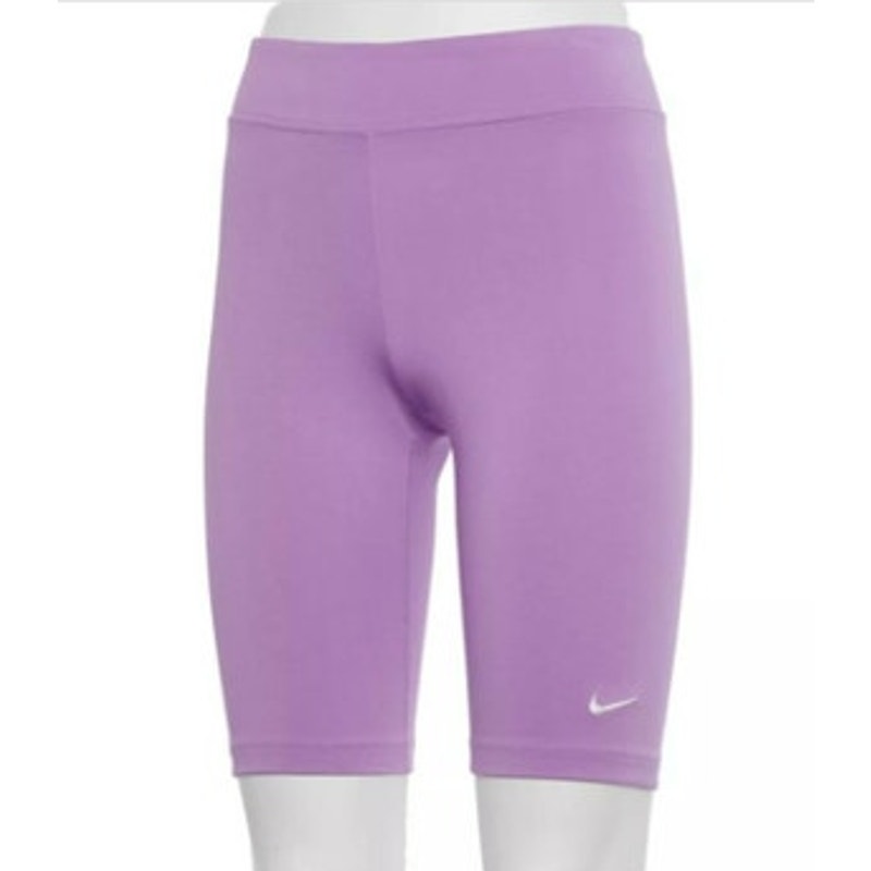 NIKE Light Purple Biker Shorts, White Swoosh Detail, Size 1X, NWT!!