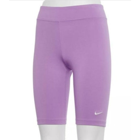 NIKE Light Purple Biker Shorts, White Swoosh Detail, Size 1X, NWT!!