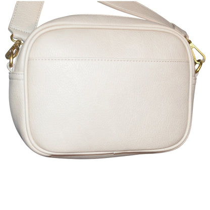 Style & Co. Women's Whipstitch Camera Crossbody Bag in Alabaster Tan