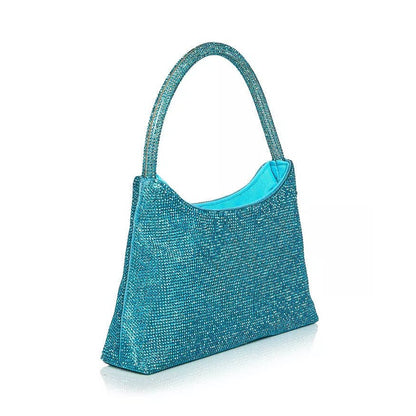 AQUA Quinta Small Evening Bag Barbie Edition In Turquoise