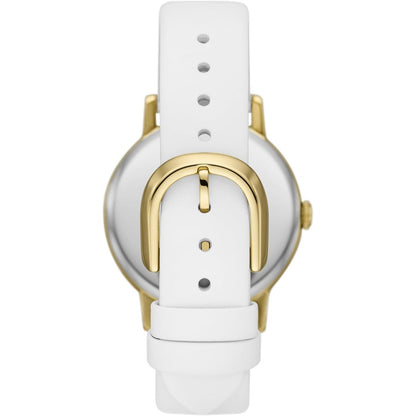 Kate Spade New York Women's Metro Floral Leather Band Watch
