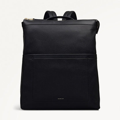 Radley London Alba Place Large Ziptop Backpack In Black