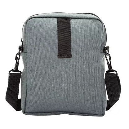 Manhattan Portage Signature "Emblem City Lights" Crossbody Bag in Gray