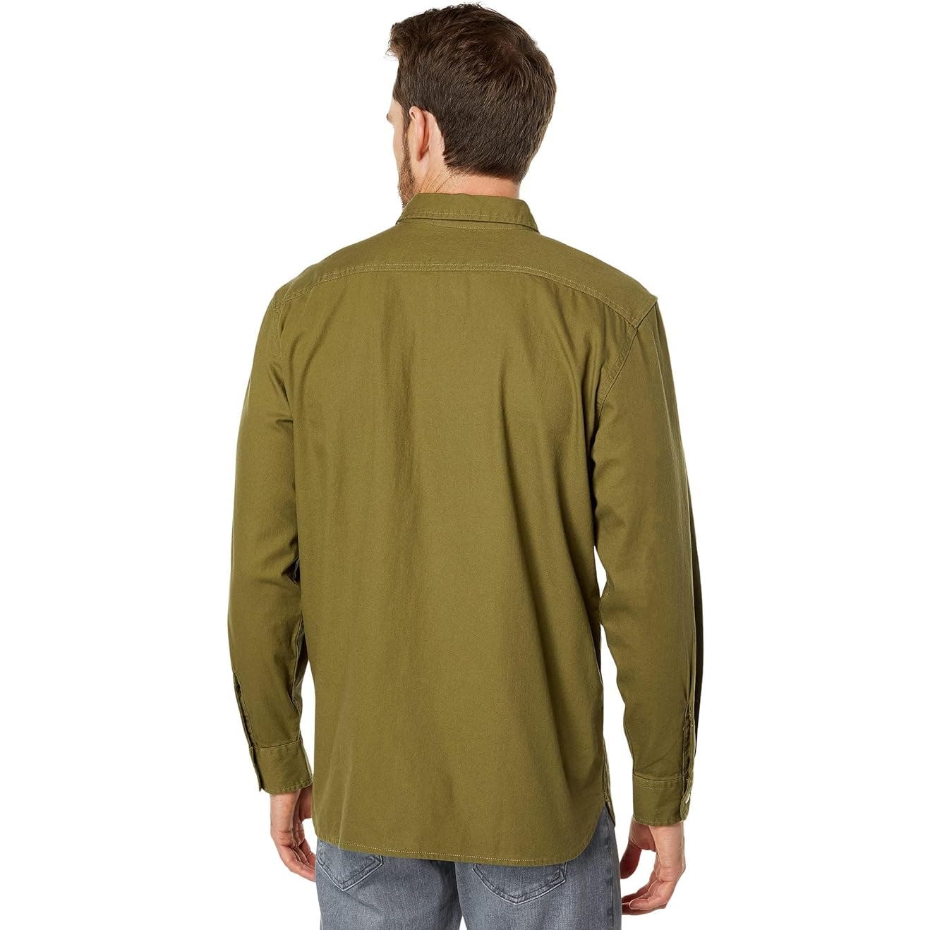 Levi's® Men's Classic Worker Relaxed Fit Shirt In Martini Olive