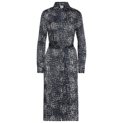 Calvin Klein Women's Shirt Dress in Inkwell Black White