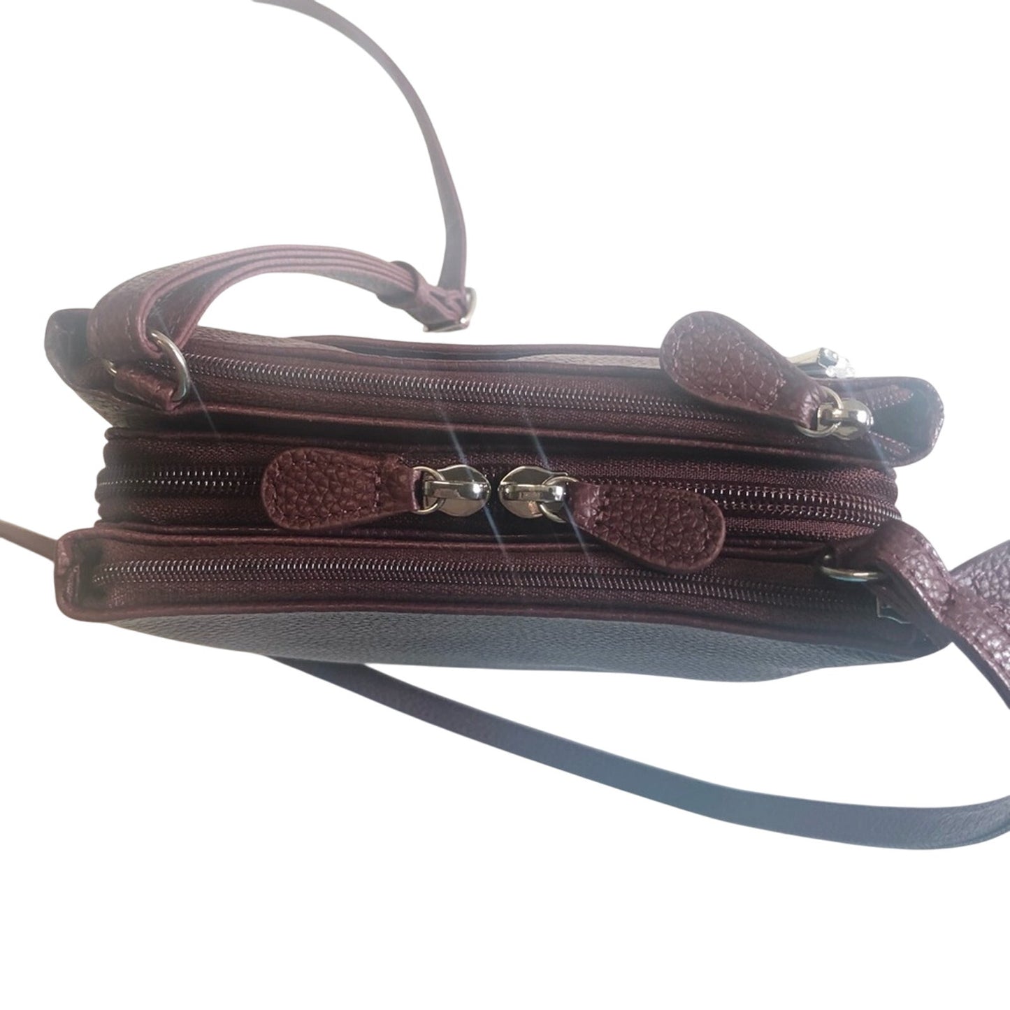 Copied - Giani Bernini Wine Deep Purple Softy Core Crossbody Bag, NWT!