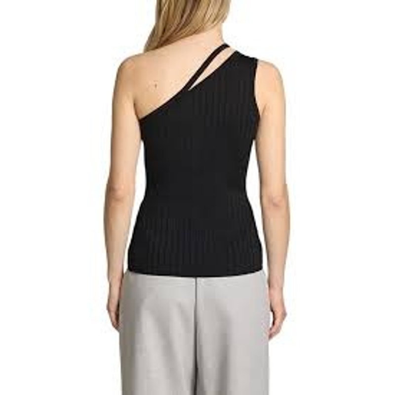 HUGO by HUGO BOSS Women's One-Shoulder Knit Top in Black
