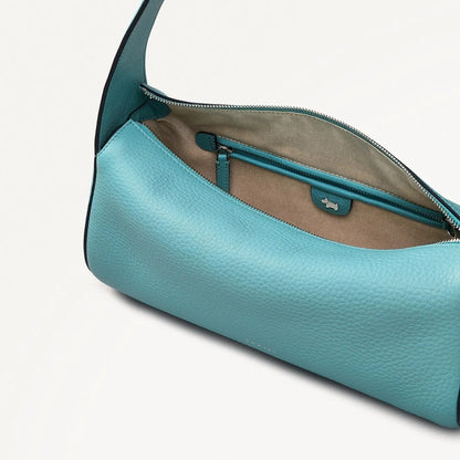 Radley London Abbey Mews Small Ziptop Shoulder Bag In Bright Blue