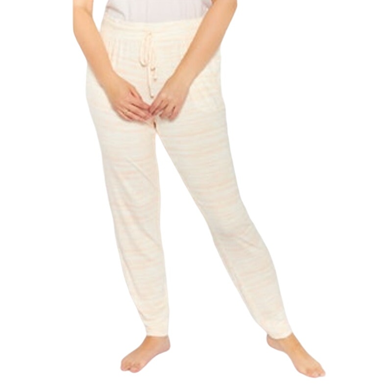 Alfani Ladies Triple Peach Tie Dye Jogger Lounge Pants