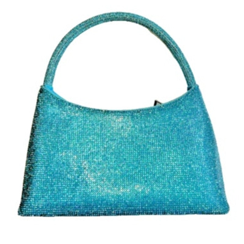 AQUA Quinta Small Evening Bag Barbie Edition In Turquoise