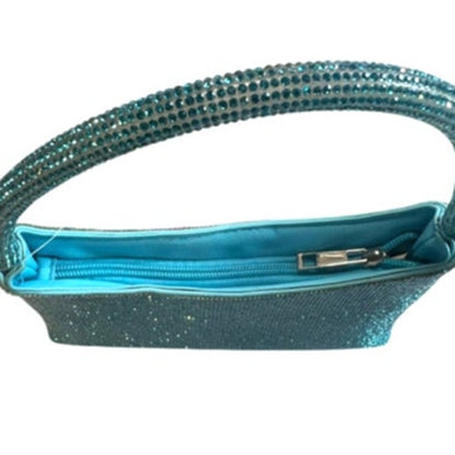 AQUA Quinta Small Evening Bag Barbie Edition In Turquoise