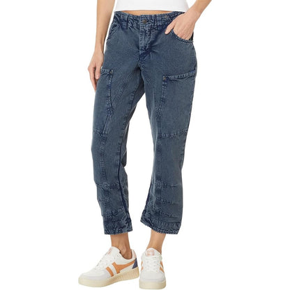 Free People Women's Supersonic Slim Jeans in Big Dipper Blue