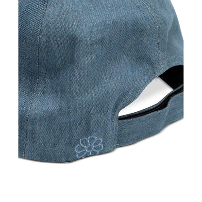 Jenni Washed Baseball Hat In Denim Blue