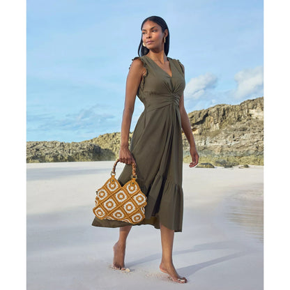 Patricia Nash Delphi Crochet Medium Crossbody