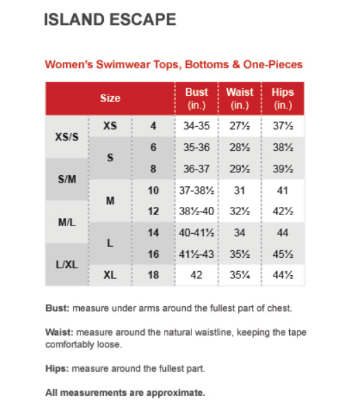 Island Escape Women's Tahiti Ruffled Underwire Tankini Top