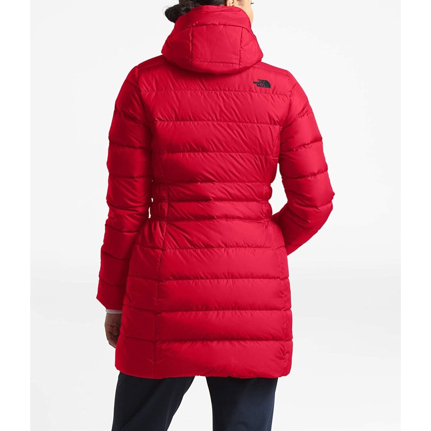 The North Face Women's Gotham Hooded Puffer Parka II Heatseeker Red XS NWT, $249