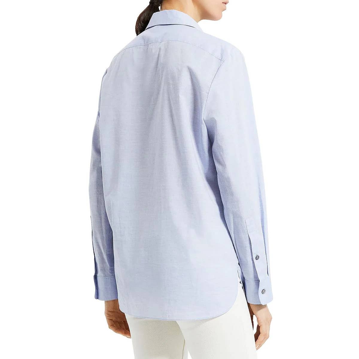 Theory Ladies Classic Cotton Menswear Shirt