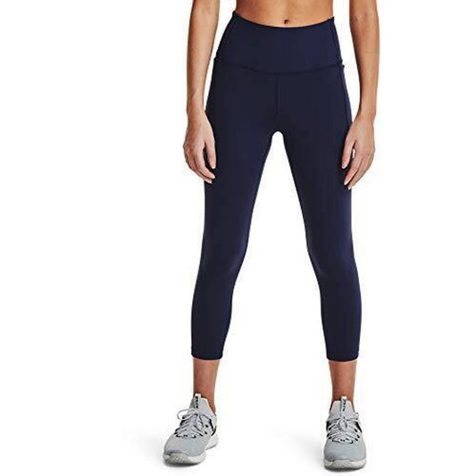 Under Armour Ladies Meridian Cropped Leggings Midnight Navy, NWT. $60