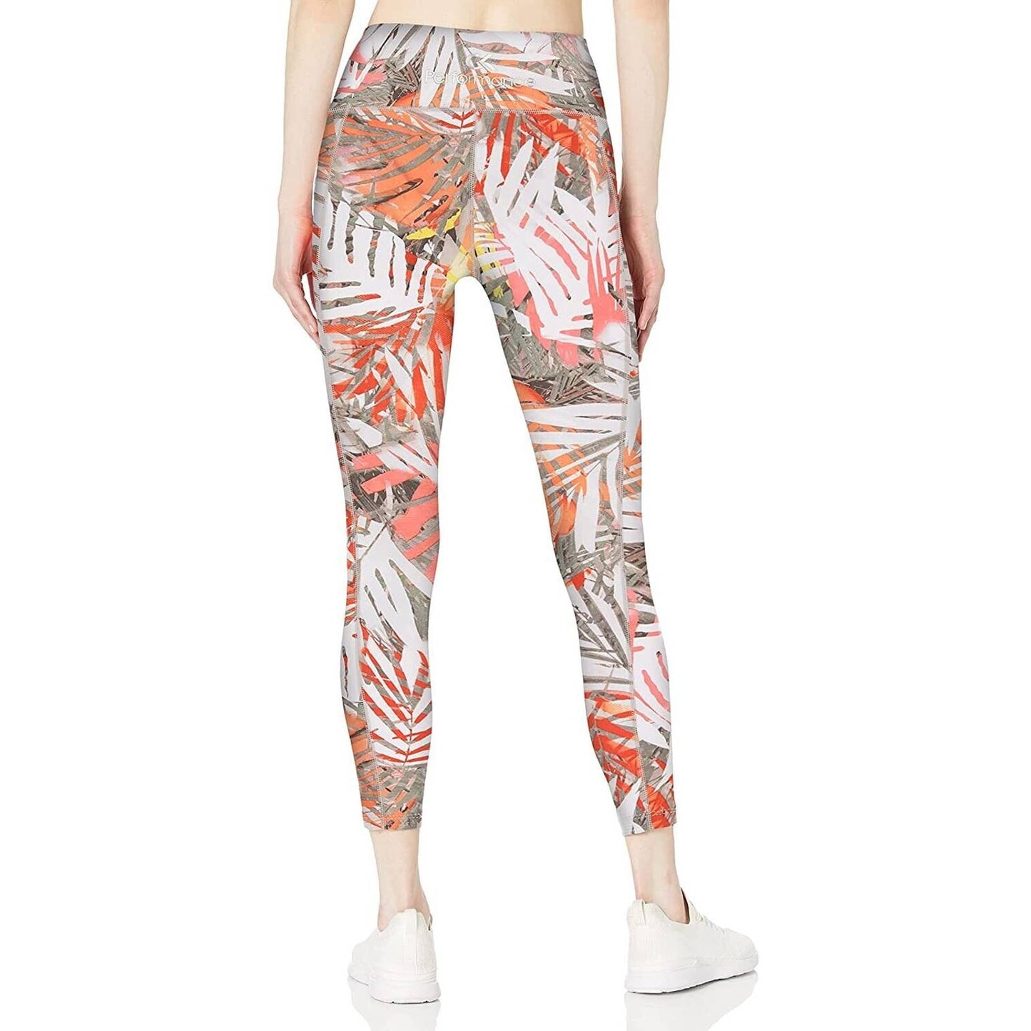 Calvin Klein Printed High-Waist 7/8 Leggings Waikiki, NWT