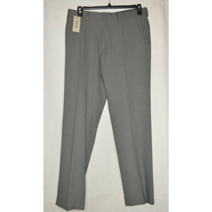 KENNETH COLE REACTION, Men's Heather Gray Stretch Dress Pants