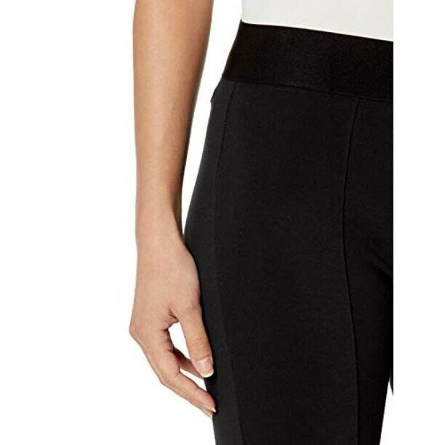 HUE LADIES HIGH WAIST BLACK OUT LEGGINGS, XS NWT, $48