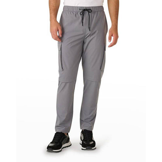 Karl Lagerfeld Men's Gray Nylon Stretch Cargo Pants, Size XXL, NWT!!