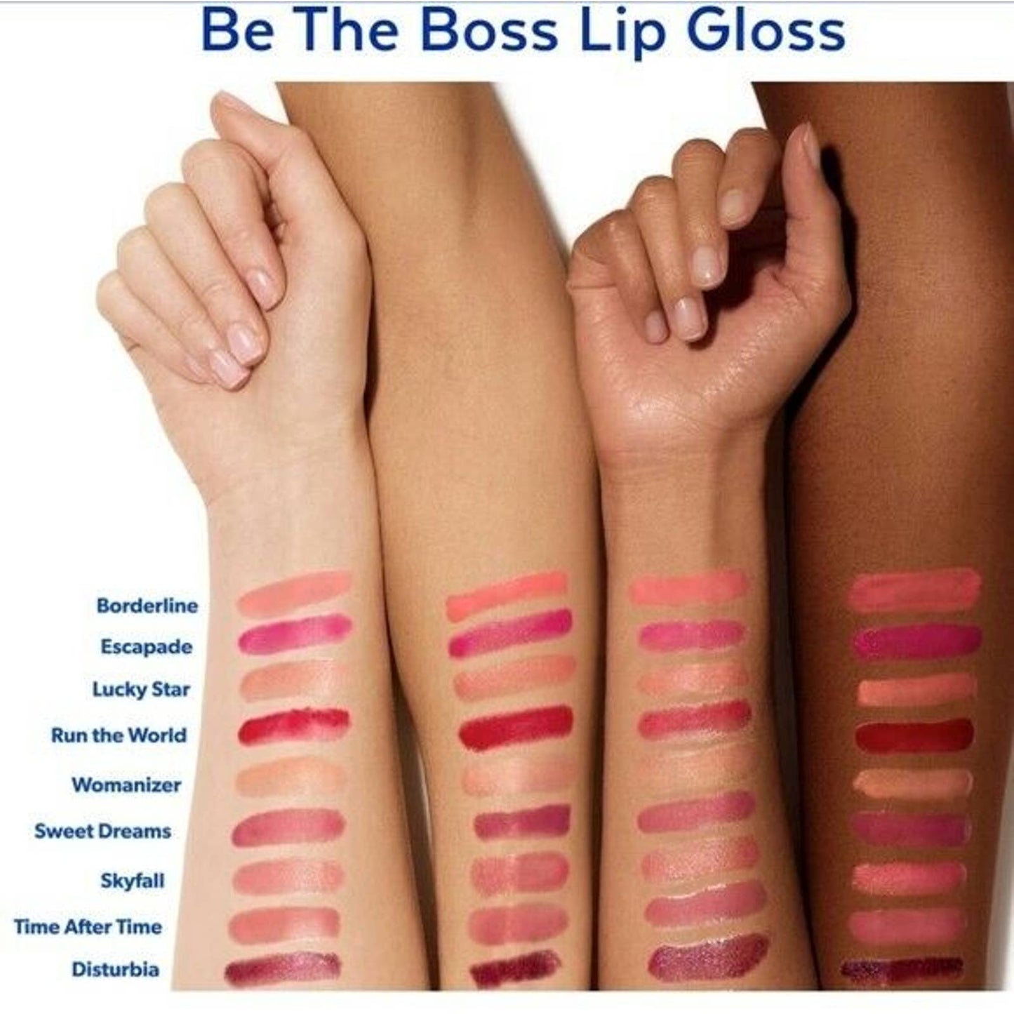 BEAUTY BY POPSUGAR BE THE BOSS LIP GLOSS TIME AFTER TIME, NEW IN BOX