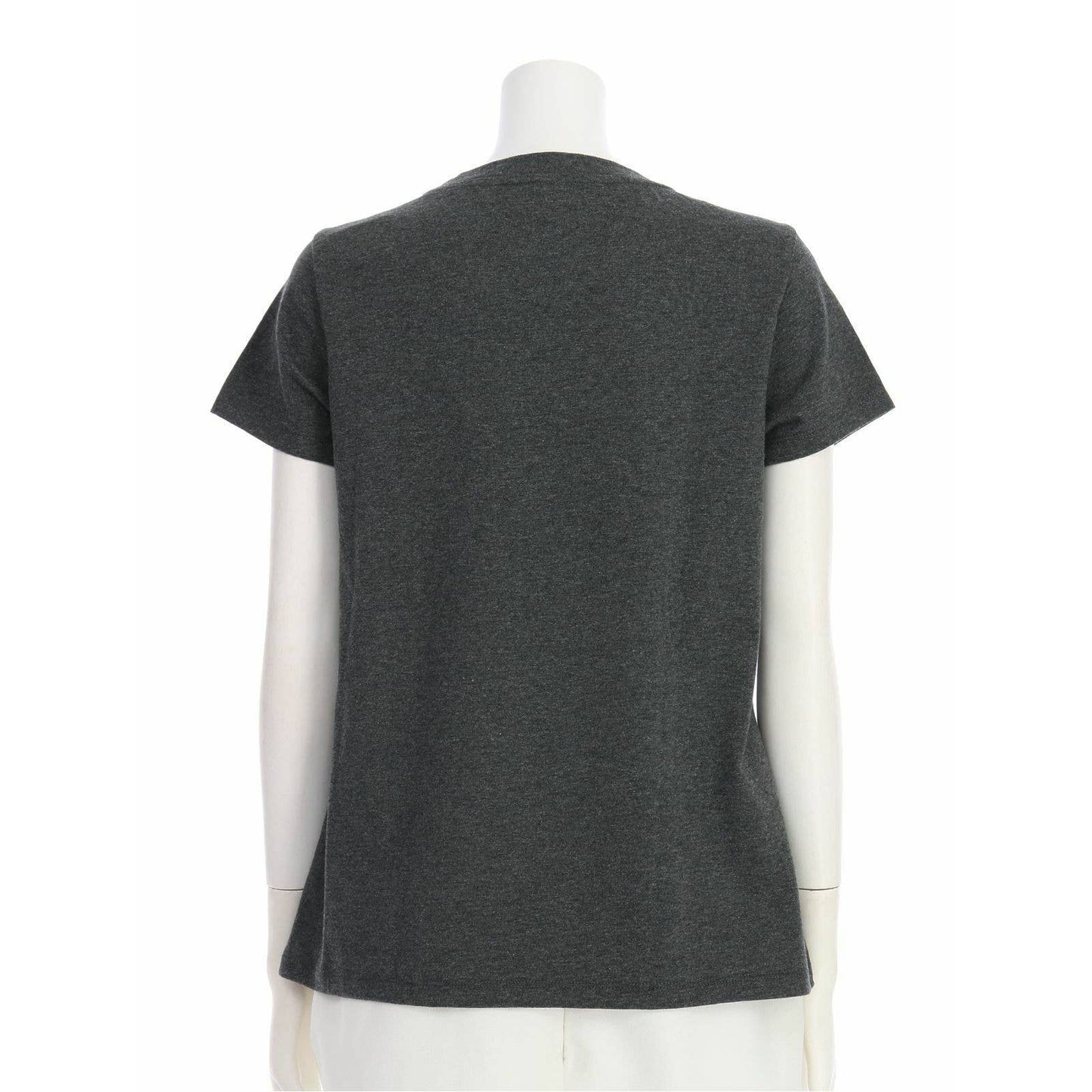 RAE DUNN LADIES T-SHIRT NEW BEGINNINGS CHARCOAL GREY, M, NWT