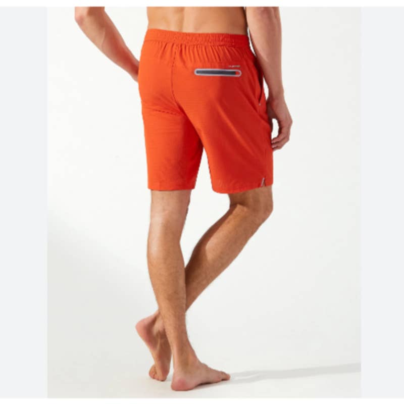 Tommy Bahama Men's Monteray Coast Orange Island Zone Poinciana Shorts, NWT!