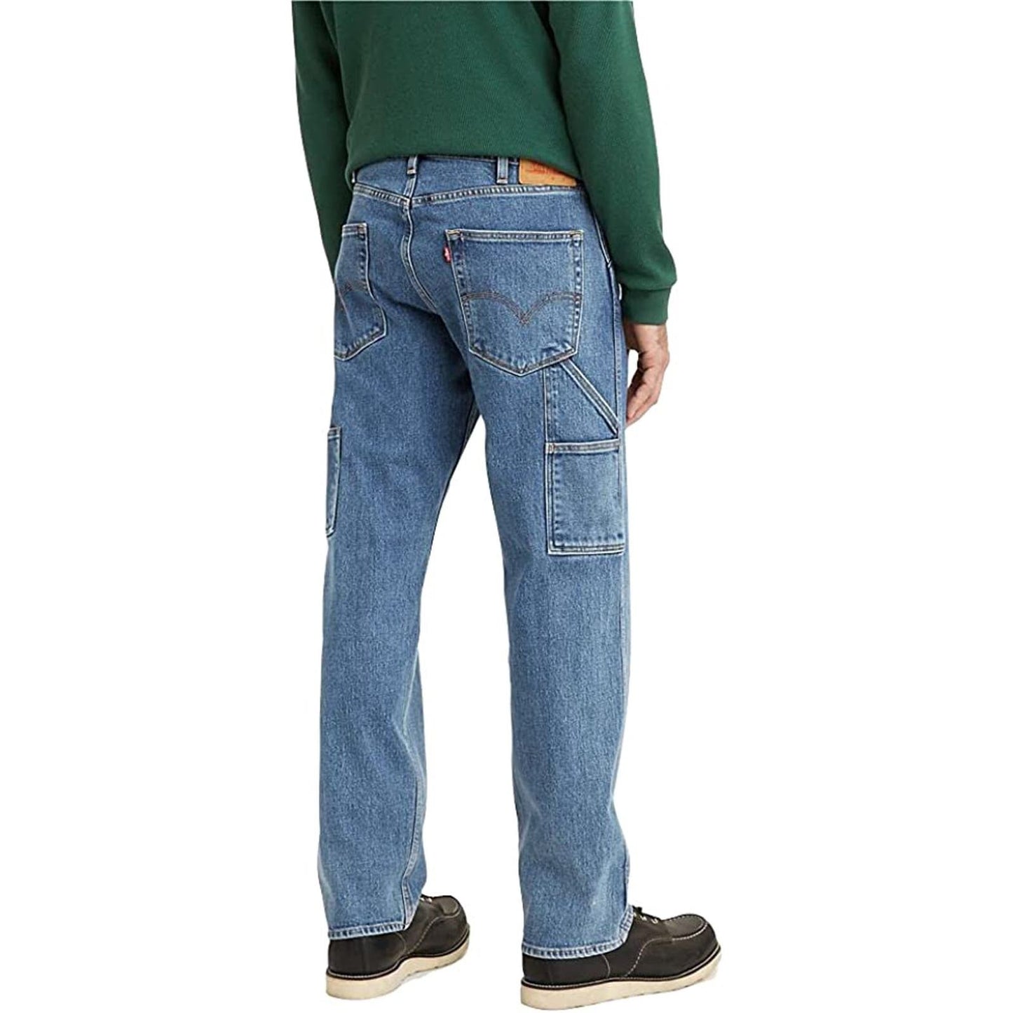 Levi's Mens Workwear Utility Cargo Jeans Medium Wash Blue, Size 30x32, NWT!